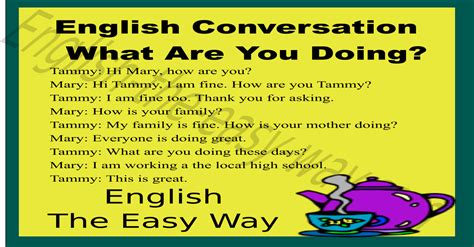 What are you doing? Conversation With Voice/Audio& Dialogs - Speaking ...