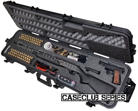 Case Club Waterproof Sporting Shotgun Case with Silica Gel & Accessory Box