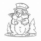 25 Free Printable Groundhog Day Coloring Pages  Whimsy sketch template
