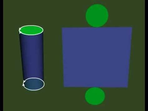 Net of a Cylinder - CBSE Class 5 - Math Tutorials of Net of a Cylinder (Meritnation.com) - YouTube