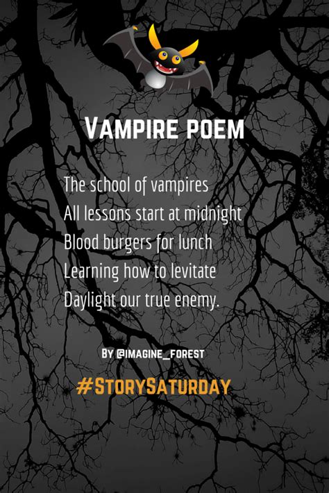 Vampire Poems for Kids | Story Saturday | Imagine Forest