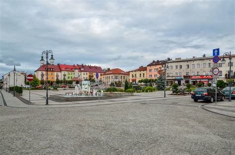 Trzebinia Town in Poland. editorial stock photo. Image of poland ...