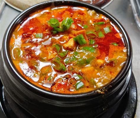 Korean Tofu stew (Sundubu jjigae) : r/veganrecipes