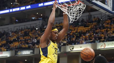 Watch: Myles Turner posterizes Gordon Hayward with monster dunk ...