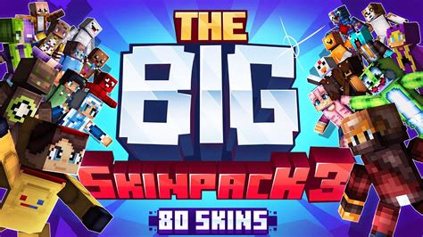 The Big Skinpack 3 - Minecraft Marketplace Skins Trailer - YouTube