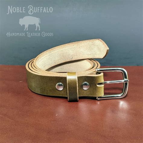 Heritage Leather Belts - Noble Buffalo