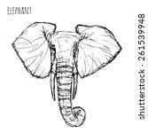 Elephant Draw, Sketch Gratis Stock Bild - Public Domain Pictures