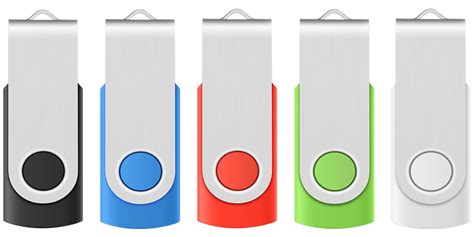 Bulk USB Flash Drives 1GB Swivel Thumb Drives Multi Pack | Enfain.com