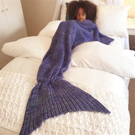 Mermaid Tail Blanket - Etsy