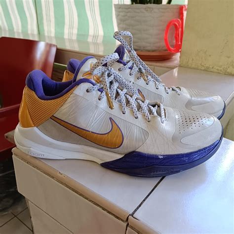 Kobe 5 "Lakers Home", Men's Fashion, Footwear, Sneakers on Carousell