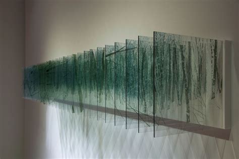 Layered Drawings: Artist creates intriguing layered landscapes using hundreds of panels ...