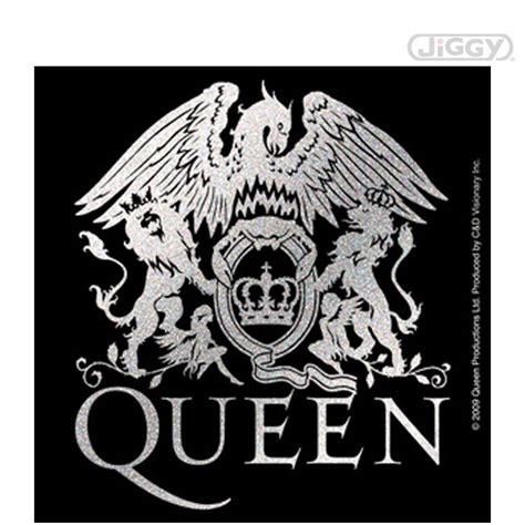 JiGGy.Com - Queen - Glitter Crest Sticker Queen sticker featues the ...