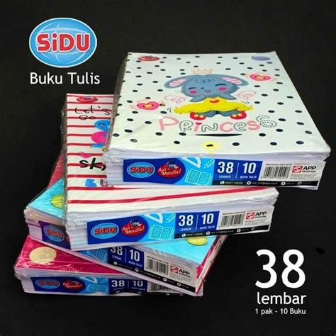 BUKU SIDU ISI 38 TERMURAH 1 PACK | Lazada Indonesia