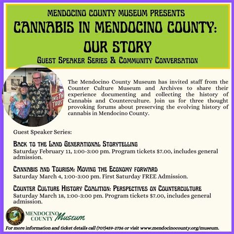 Mendocino County's cannabis history: new museum series starts Feb. 11 • The Mendocino Voice ...