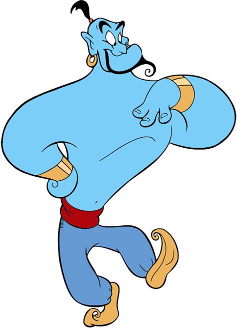 Aladdin Genie PNG Transparent Image - PNG Mart