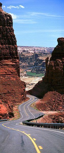 Utah State Highway 95 (Bicentennial Highway) Hite Crossing Bridge, Glen ...