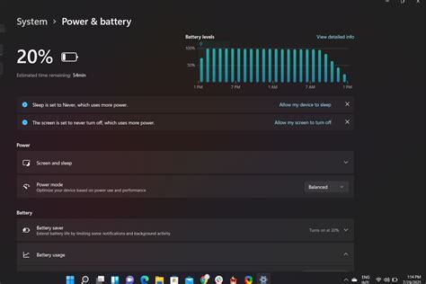 Show Battery Percentage Windows 11