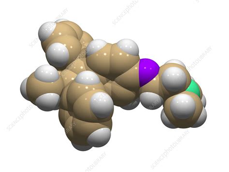 Tamoxifen breast cancer drug - Stock Image - A624/0312 - Science Photo ...