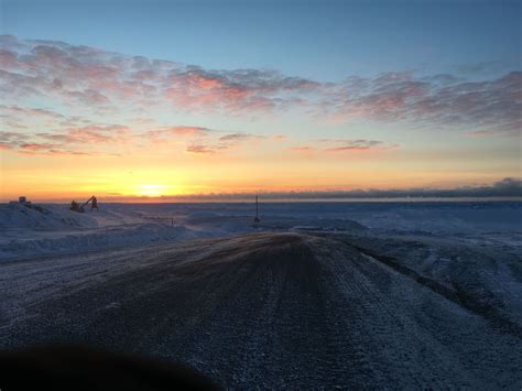 Arctic sunset in Barrow, Alaska | Alaska, Sunset, Arctic