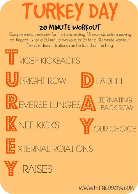 Turkey Day Workout - MINT DC