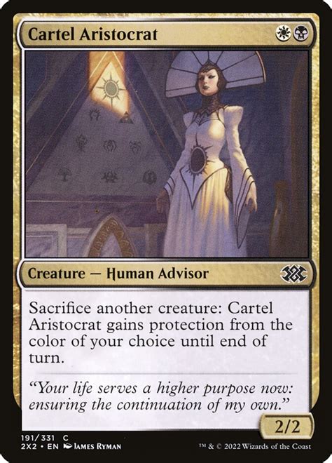 Cartel Aristocrat - Double Masters 2022 - MTG Print