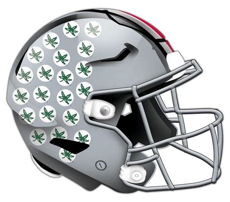 Ohio State Buckeyes 24 Inch Authentic Wall Helmet