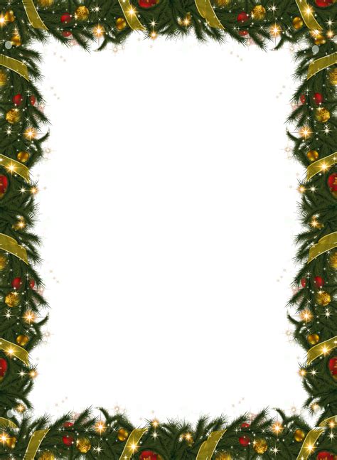 Christmas Garland Clip Art Borders