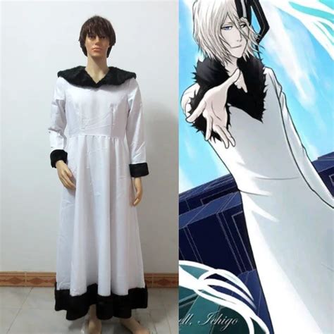 Bleach Hollowfied Tensa Zangetsu Cosplay Costume Custom Made Free Shipping-in Anime Costumes ...