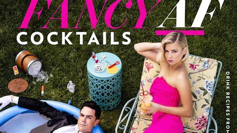 Vanderpump Rules' Ariana Madix and Tom Sandoval have a new cocktail book called Fancy AF Cocktails