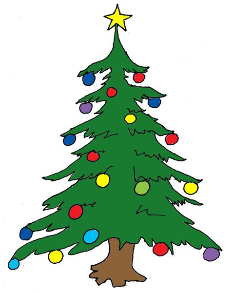 Modern Christmas Tree Clip Art - ClipArt Best