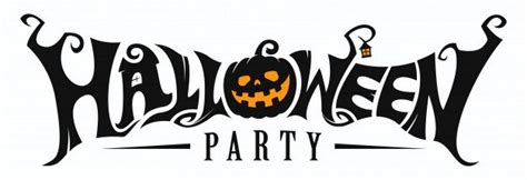 Premium Vector | Halloween party lettering | Halloween logo, Halloween vector, Halloween images free