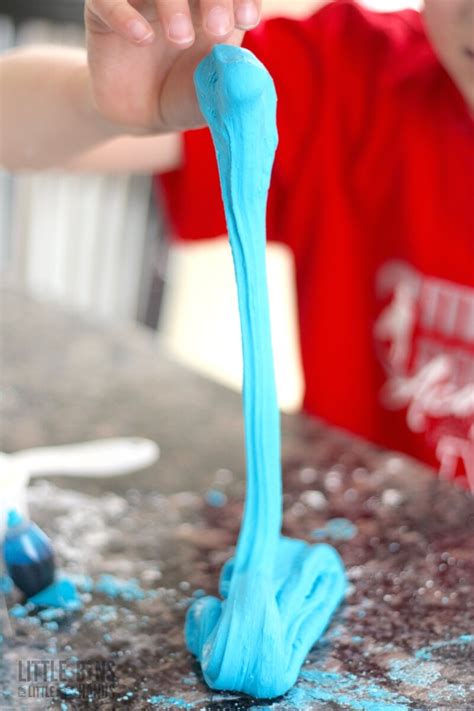 How To Make Corn Starch Slime Recipe with Glue for Kids