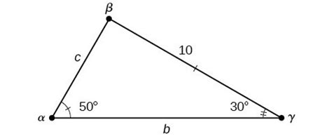 Using the Law of Sines to Solve Oblique Triangles | Applied Algebra and Trigonometry