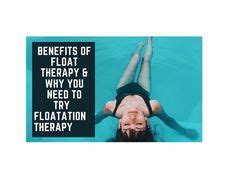 Float Therapy Galway can have the same relaxing effect on you and bring limitless benefits ...