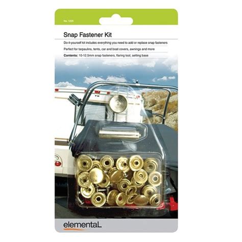 Snap Fastener Kit | Elemental