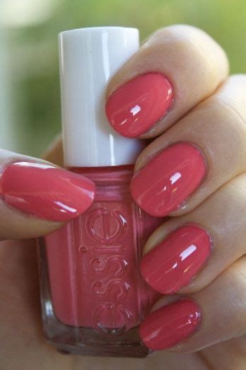 essie carosel coral, Soft Autumn Nail Polish | Nail polish colors, Trendy nails, Pretty nails