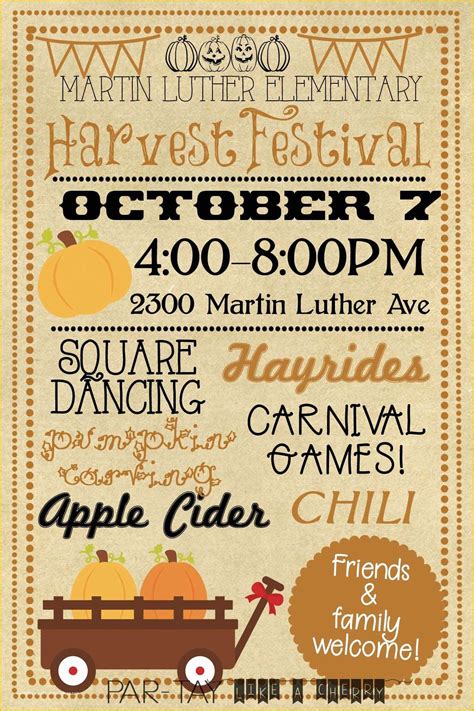 Harvest Festival Flyer Free Template Of Harvest Festival Invitation | Heritagechristiancollege