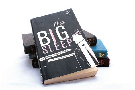 The Big Sleep Book cover - Peter Forbes Illustration