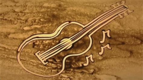 BabyFirst Sandman sand art from kids guitar trumpet - YouTube