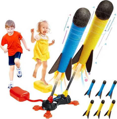 Outdoor Game Rocket Launcher For Kids Birthday Gift Toys,Rocket Sets ...