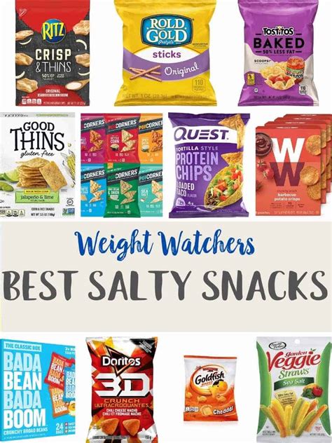 Best Salty Snacks | Weight Watchers | Pointed Kitchen