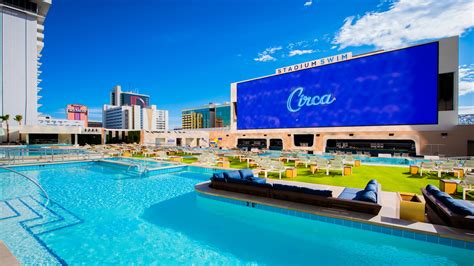 Stadium Swim, Circa Las Vegas — Pool Review | Condé Nast Traveler