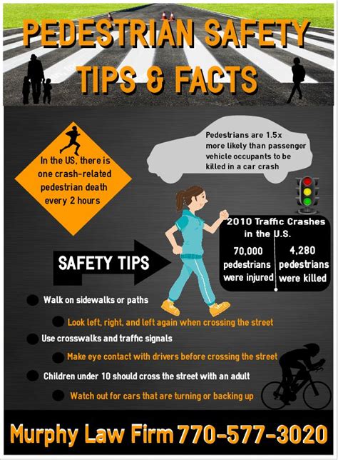 Pedestrian Safety Tips & Facts #pedestrian #walking #infographic ...