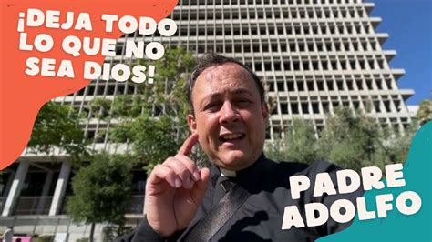 ¡Deja todo lo que no sea Dios! - YouTube