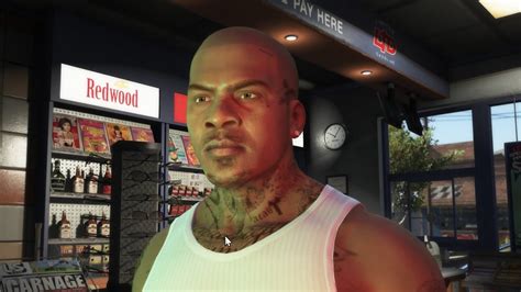 Improved Franklin w/ face- and neck tattoos - GTA5-Mods.com