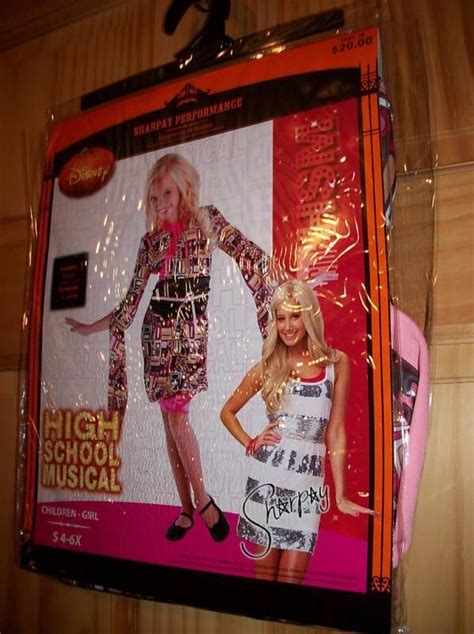 Disney High School Musical Girl Clothes Small Sharpay Halloween Costume ...