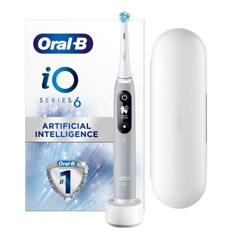 Oral-B iO Series 6 Ultimate Clean Electric Toothbrush, Grey