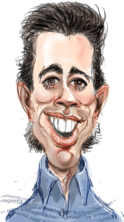 Caricatures: Jerry Seinfeld