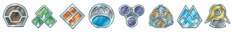 Pokemon - Sinnoh Gym Badges by awesomeadam15 on DeviantArt