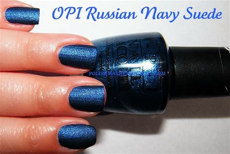 OPI Russian Navy Suede | OPI Russian Navy Suede - blue matte… | Flickr